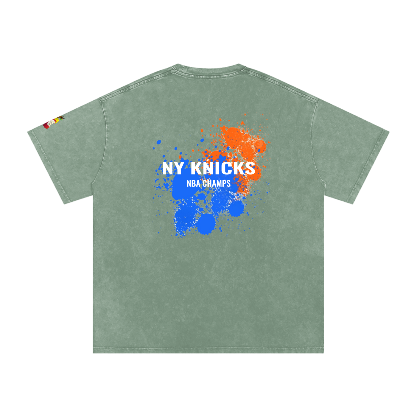 PRVNU x KNICKS WSHD TSHRT