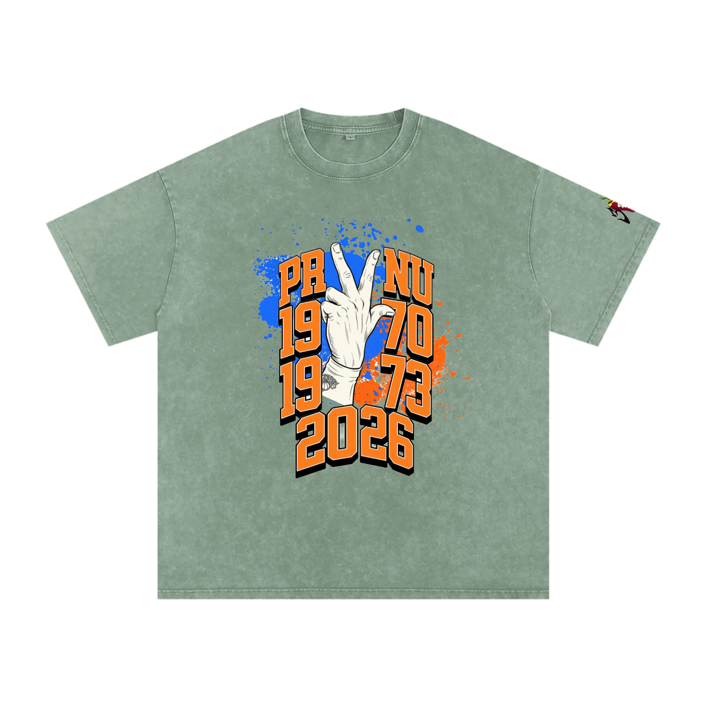 PRVNU x KNICKS WSHD TSHRT