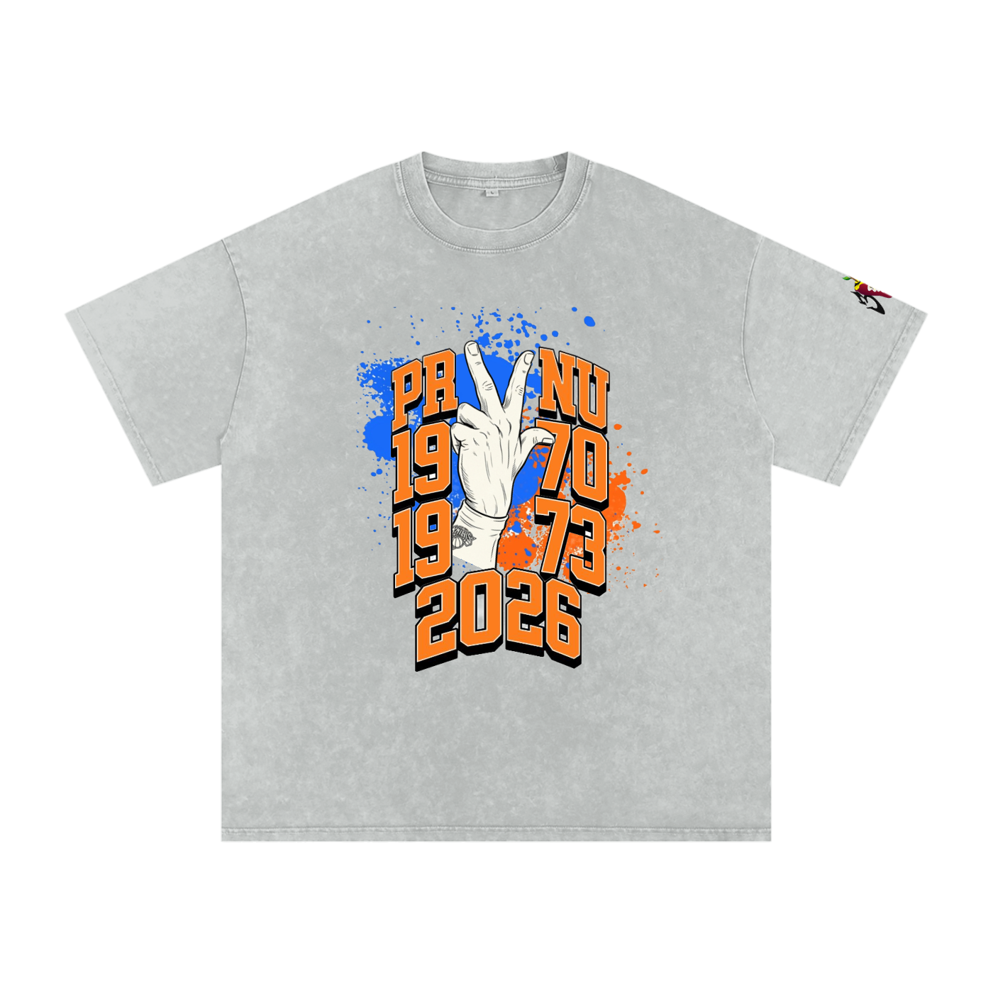 PRVNU x KNICKS WSHD TSHRT